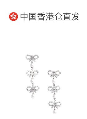 香港直邮Self-Portrait 女士 Earing Embellishments 金属感层式