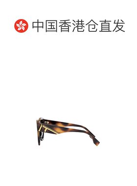 香港直邮Fendi 芬迪 女士 Eyewear 方格太陽眼鏡 FE40098I53B