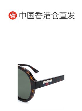 1h可退 香港直邮Gucci 古驰 男士 眼鏡飛行員鏡框太陽眼鏡 GG0767