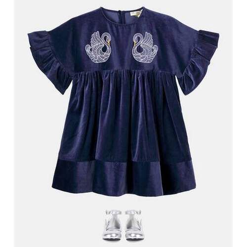1h可退 香港直邮Stella Mccartney 斯特拉 麦卡特尼 女童 刺绣棉 - 图0