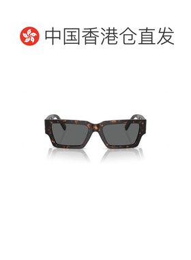香港直邮VERSACE 男士太阳镜 VE445910887 AW2025 灰色 方形印花