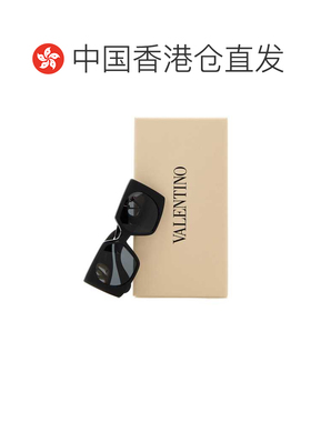 香港直邮valentino 华伦天奴 女士 黑色醋纤太阳眼镜 VG0002S0015