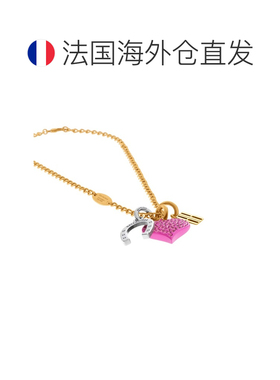 自营欧洲直邮Balenciaga巴黎世家 Carousel女士马蹄铁心形吊坠项