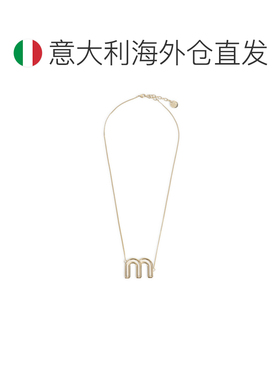 1h可退 欧洲直邮MIU MIU 女士项链 5IC3542G9SF0056 AW2026 银色
