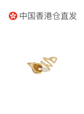 香港直邮CHLOÉ 女士戒指 CH26UJR05NRA7ZF SS2026 金色 色珐琅戒