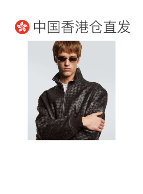 1h可退 香港直邮Bottega Veneta 葆蝶家 男士 Bolt 矩形太阳眼镜