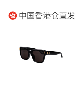 1h可退 香港直邮BALENCIAGA 女士太阳镜 BB0433SK001 AW2025 黑色