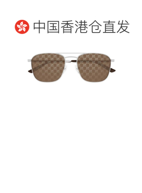 1h可退 香港直邮Gucci 古驰 男士 Eyewear 方格太陽眼鏡 GG1881S0