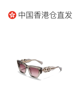 香港直邮VALENTINO 女士眼镜 VSETTEGRYGLD SS2025 粉红色 全框太