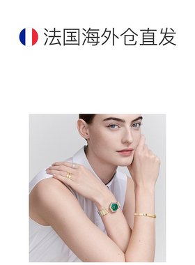 自营1h可退 欧洲直邮Dior 迪奥 女士白色白金戒指新款配饰婚戒