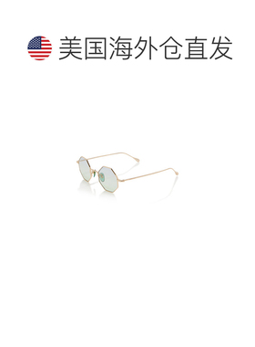 香港直邮Gucci 古驰 女士 八角形框金属太阳眼镜【付后1h可退】