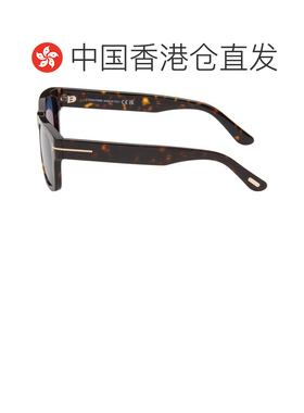 1h可退 香港直邮Tom Ford 汤姆 福特 男士 棕色 Smith 太阳镜 FT1