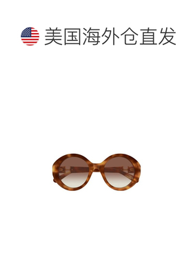 1h可退 Chloe 蔻依 女士 Eyewear 圓框太陽眼鏡 CH0332S太阳镜