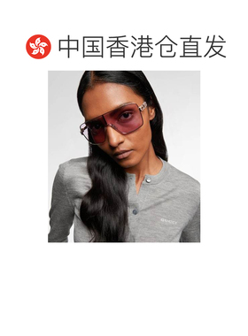 1h可退 香港直邮Gucci 古驰 女士 水晶装饰防护罩太阳眼镜