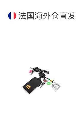 欧洲直邮自营Balenciaga巴黎世家 Rodeo女士行李牌logo标识链条钥
