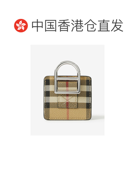 香港直邮Burberry 徽标钥匙包 80659921 【付后1h可退】