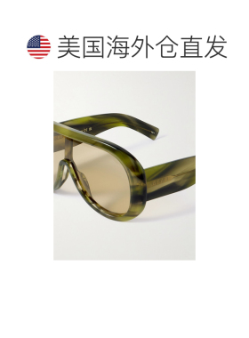 香港直邮Gucci 古驰 男士 飞行员醋纤太阳眼镜 GG2164S太阳镜