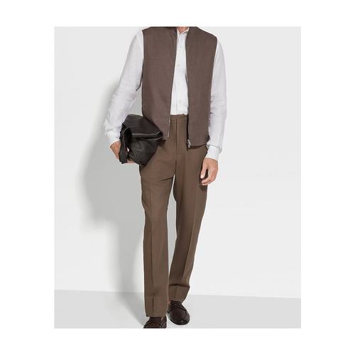 香港直邮Zegna OASI LINO 亚麻马甲 UFT58A9F137 - 图2