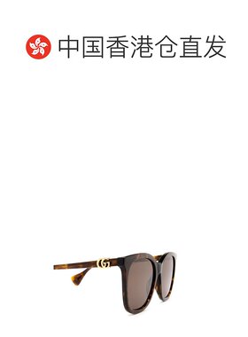 1h可退 香港直邮Gucci 古驰 女士 蝴蝶镜型太阳镜 GG1071S