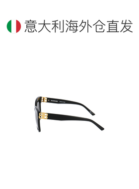 1h可退 欧洲直邮BALENCIAGA 女士眼镜 BB0102SA001 CO 黑色 BB010