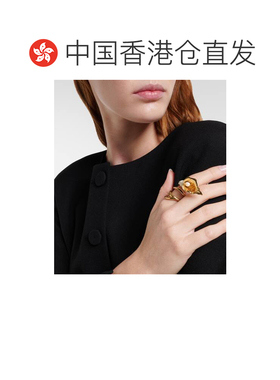 1h可退 香港直邮Chloe 蔻依 女士 花朵戒指 metal金属色 舒适时尚