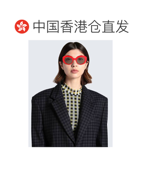 1h可退 香港直邮Balenciaga 巴黎世家 女士 太阳眼镜 red红色 舒