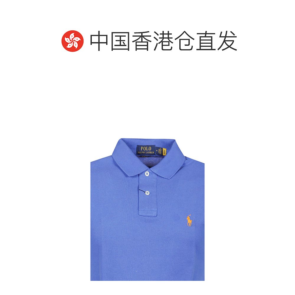 香港直邮Polo Ralph Lauren Polo拉夫劳伦男士徽标刺绣短袖pol-图1