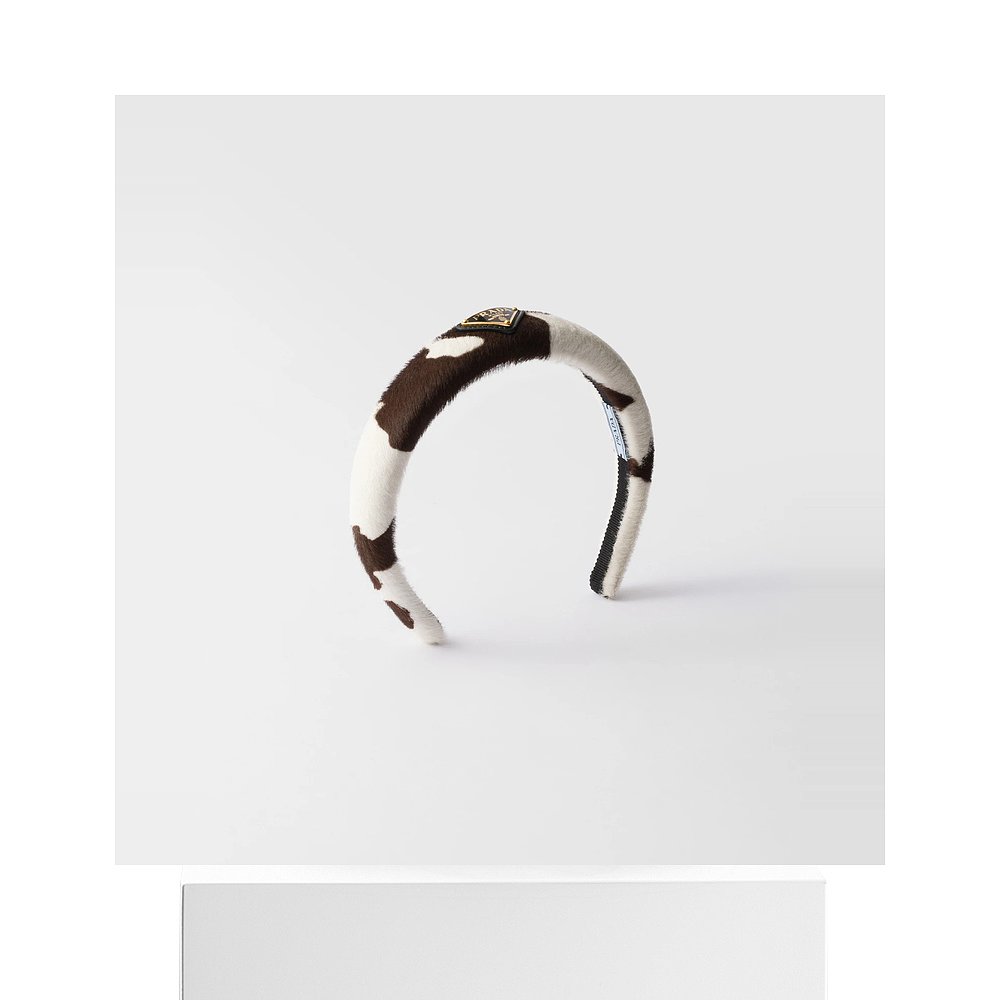 1h可退 欧洲直邮PRADA 普拉达 25春夏 1IH080_2HIM_F0G3N 女士 发 - 图3