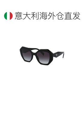 香港直邮PRADA 女士太阳镜 0PR16WS1AB5D1 SS2026 黑色 0PR 16WS