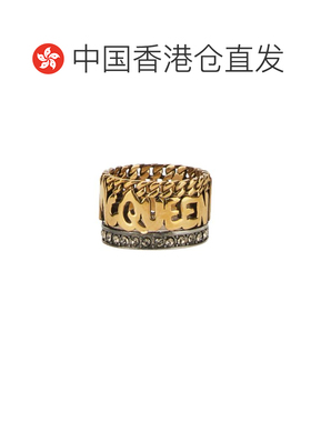1h可退 香港直邮ALEXANDER MCQUEEN 女士戒指 734763J160T7286 SS