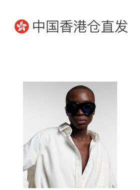 香港直邮LOEWE 罗意威 女士 标志面具太阳眼镜 black黑色 舒适时