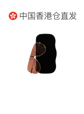 自营Gucci 徽标太阳镜 755257古驰正品时尚百搭显脸小高级感