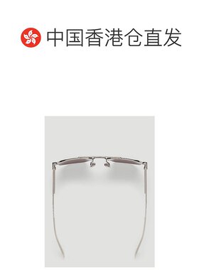 【99新未使用】香港直邮Bottega Veneta 金属半框飞行员太阳眼镜