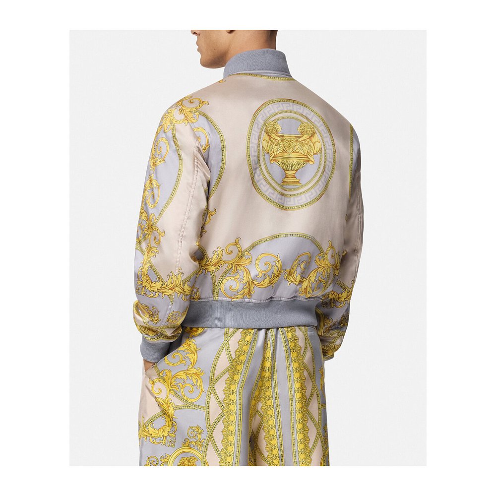 香港直邮Versace LA COUPE DES DIEUX飞行员夹克 10162491A11388 - 图2