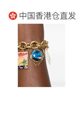 1h可退 香港直邮Chloe 蔻依 女士 镀金珐琅手镯 CH26AJB20ERW