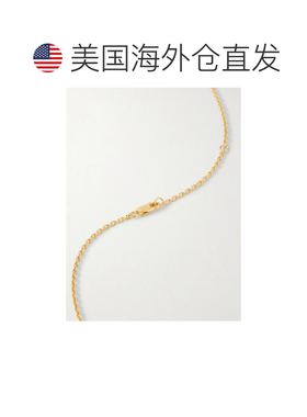 美国直邮toteme 女士 镀金玛瑙施华洛世奇水晶项链 253WJQ0100JA0