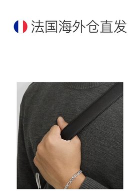 自营Burberry柏博利24年款 男女通用纯银制战马型锁扣手链珍珠