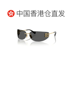 香港直邮MIU MIU 女士眼镜 MUA51S5AK5S0 CO 黑色 矩形太阳镜