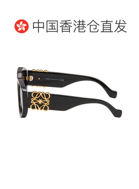 香港直邮LOEWE 罗意威 男士 黑色 Maxi Anagram Butterfly 太阳镜
