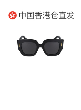 1h可退 香港直邮LOEWE 罗意威 女士 方格太陽眼鏡 LW40129U01A