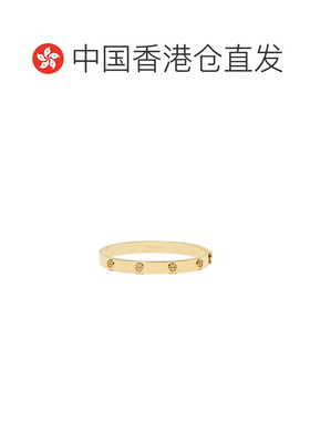 香港直邮TORY BURCH 女士手链手镯 181930720 SS2026 金色 图标铰