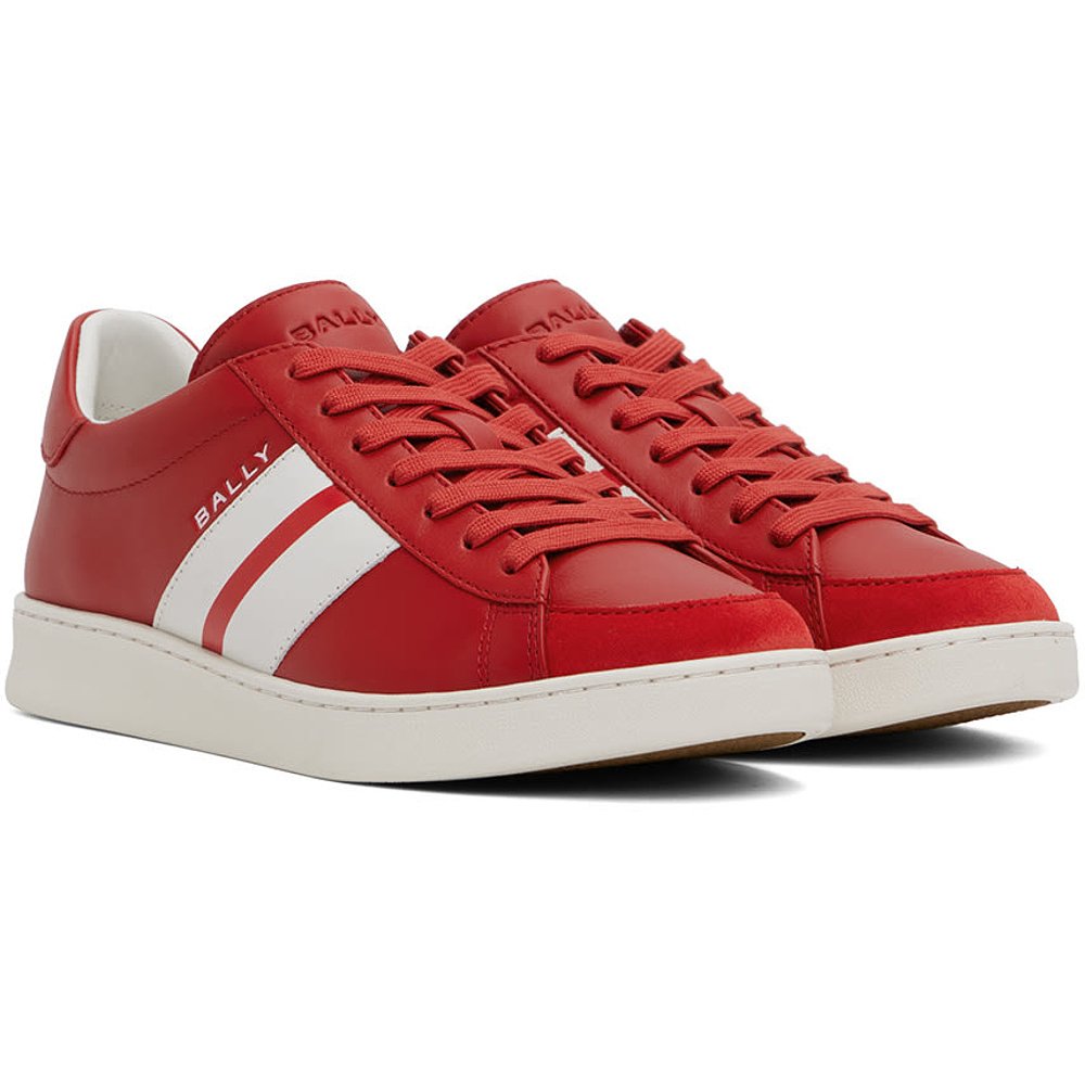 1h可退 香港直邮Bally 巴利 男士 红色 Tyger 运动鞋 MSK0D5VT153 - 图2