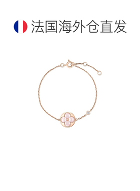 自营欧洲直邮LV路易威登 Color Blossom女士玫瑰金老花花朵图案手