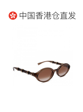 1h可退 香港直邮Gucci 古驰 女士 椭圆形太阳眼镜 859520J1691