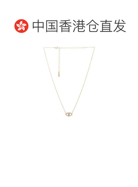 1h可退 香港直邮Ettika  All Knowing 眼睛水晶项链 N2315SAPHG