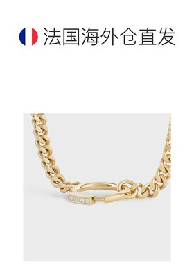 欧洲直邮Celine（2025 年新品）System 黄金镶钻项链