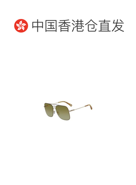 1h可退 香港直邮CHLOÉ 女士眼镜 CE140S807 SS2026 绿色 方框太阳