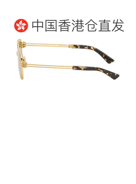1h可退 香港直邮Bottega Veneta 葆蝶家 女士 金色 Bolt 太阳镜 B