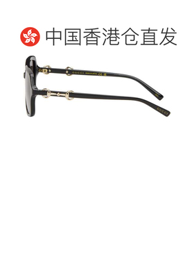 1h可退 香港直邮Gucci 古驰 女士 黑色 Navigator Frame 太阳镜 G