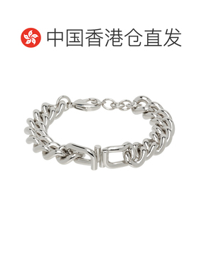 香港直邮Salvatore Ferragamo 菲拉格慕 男士 Gancini Chain 手链